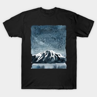 Dark landscape mountain forest T-Shirt